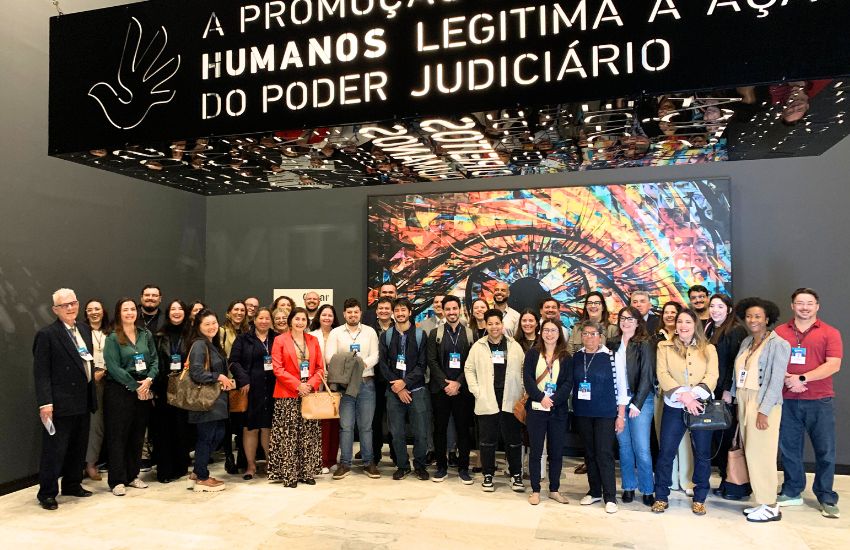 Servidores de cinco comarcas do interior são recebidos no Palácio da Justiça
